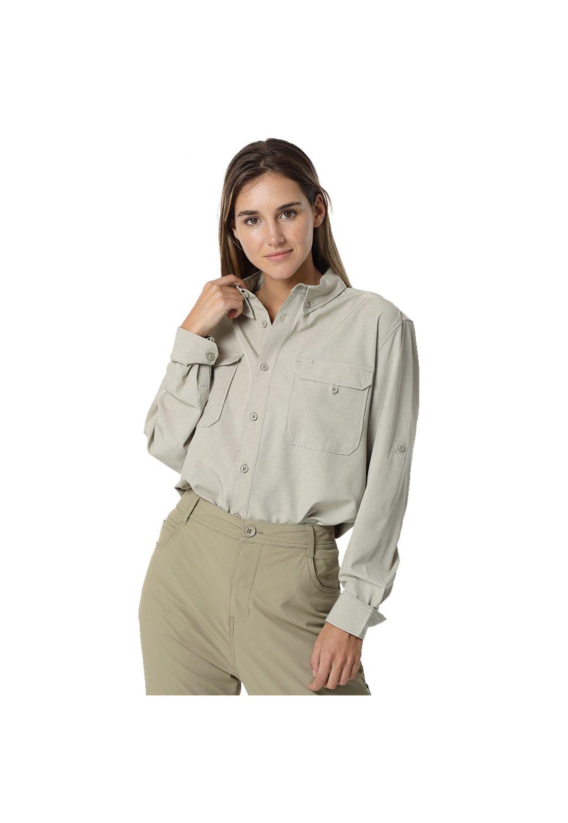 Camisa ORYX SERENGUETI Beige Mujer-0