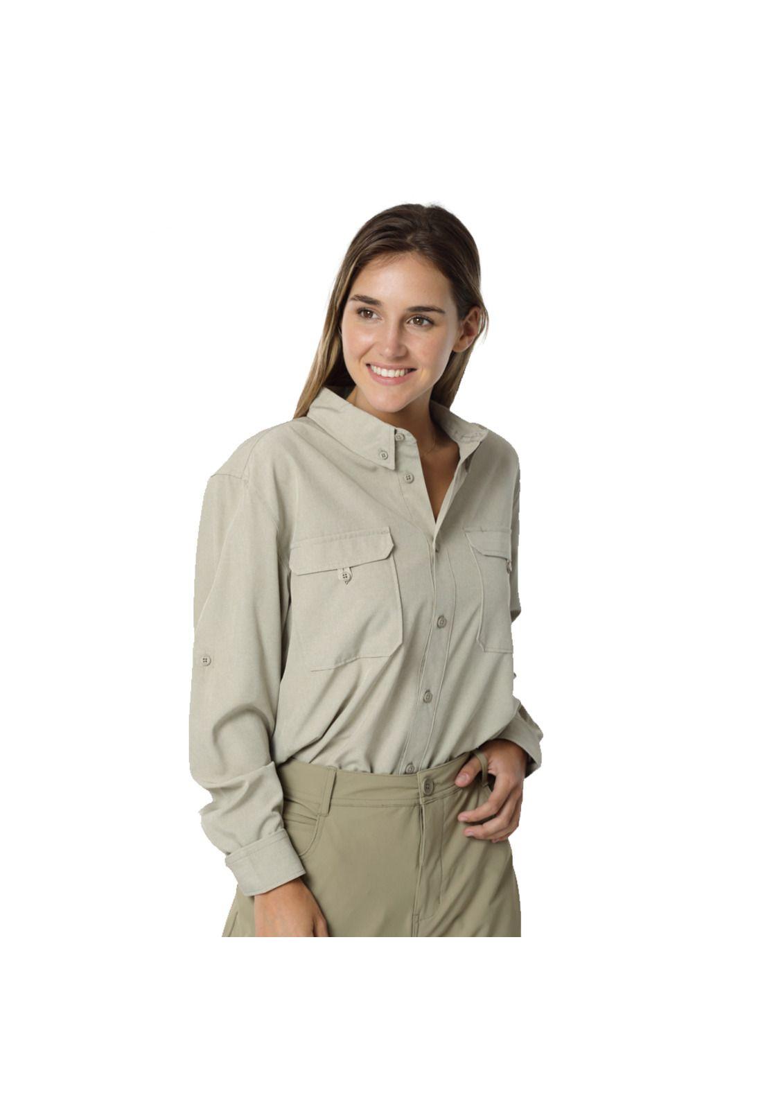 Camisa ORYX SERENGUETI Beige Mujer-1