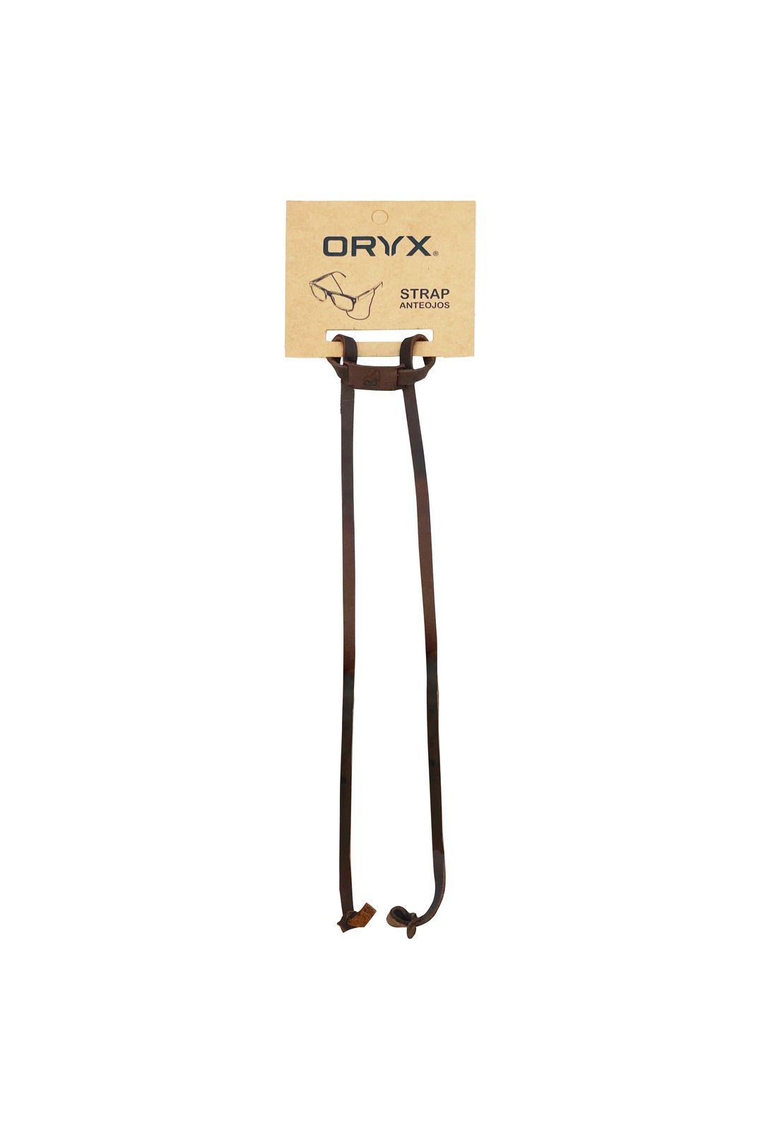 Strap Anteojos Cuero Natural ORYX TAOS Café Unisex-0