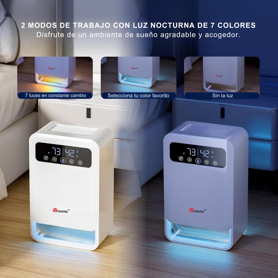 Deshumidificador De Aire Smartdry Pro Wifi 3.8 Lts | Casatec-3