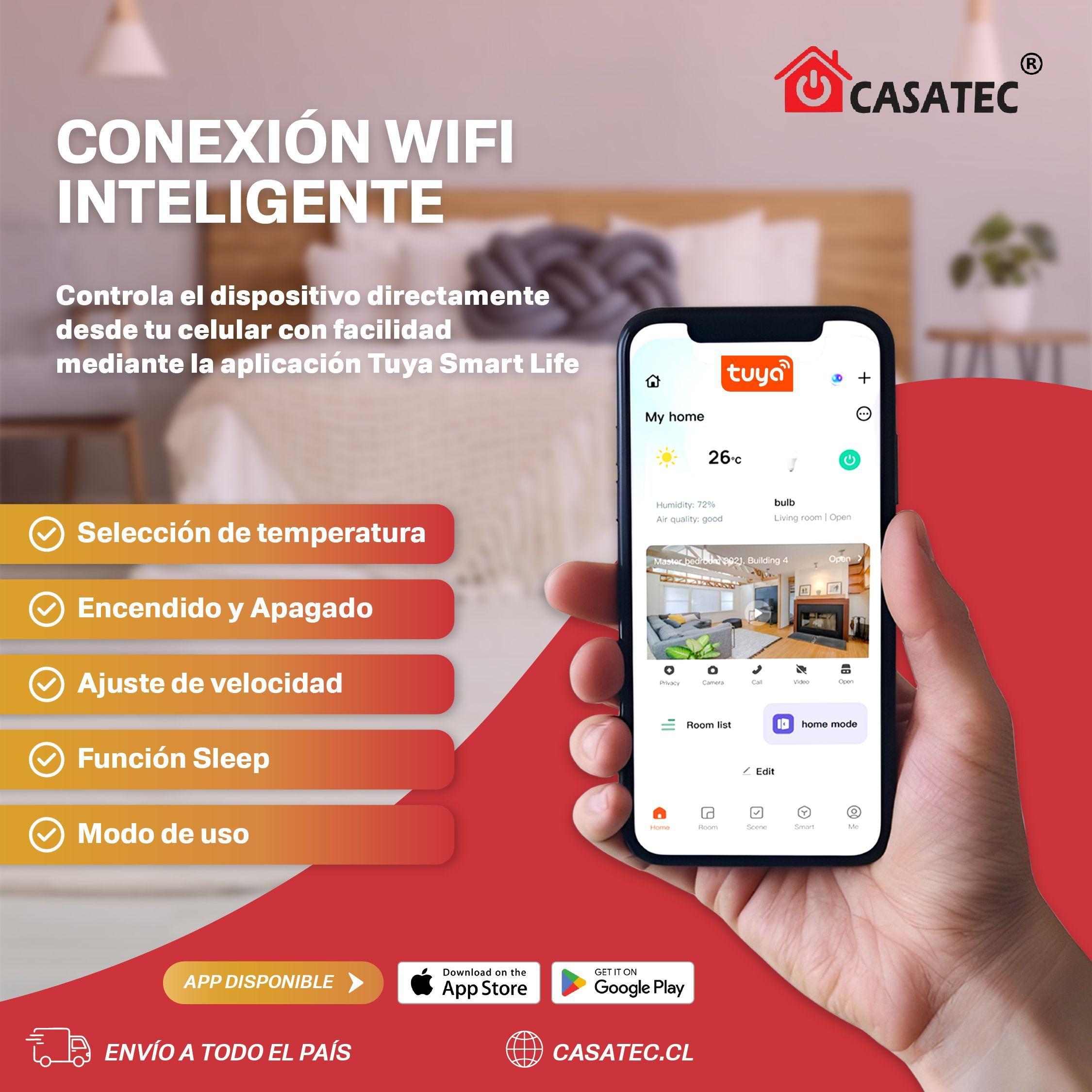 Aire Acondicionado Portátil 9000 BTU WI-FI 4 en 1-2