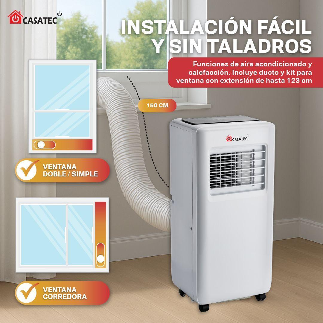 Aire Acondicionado Portátil 9000 BTU WI-FI 4 en 1-3
