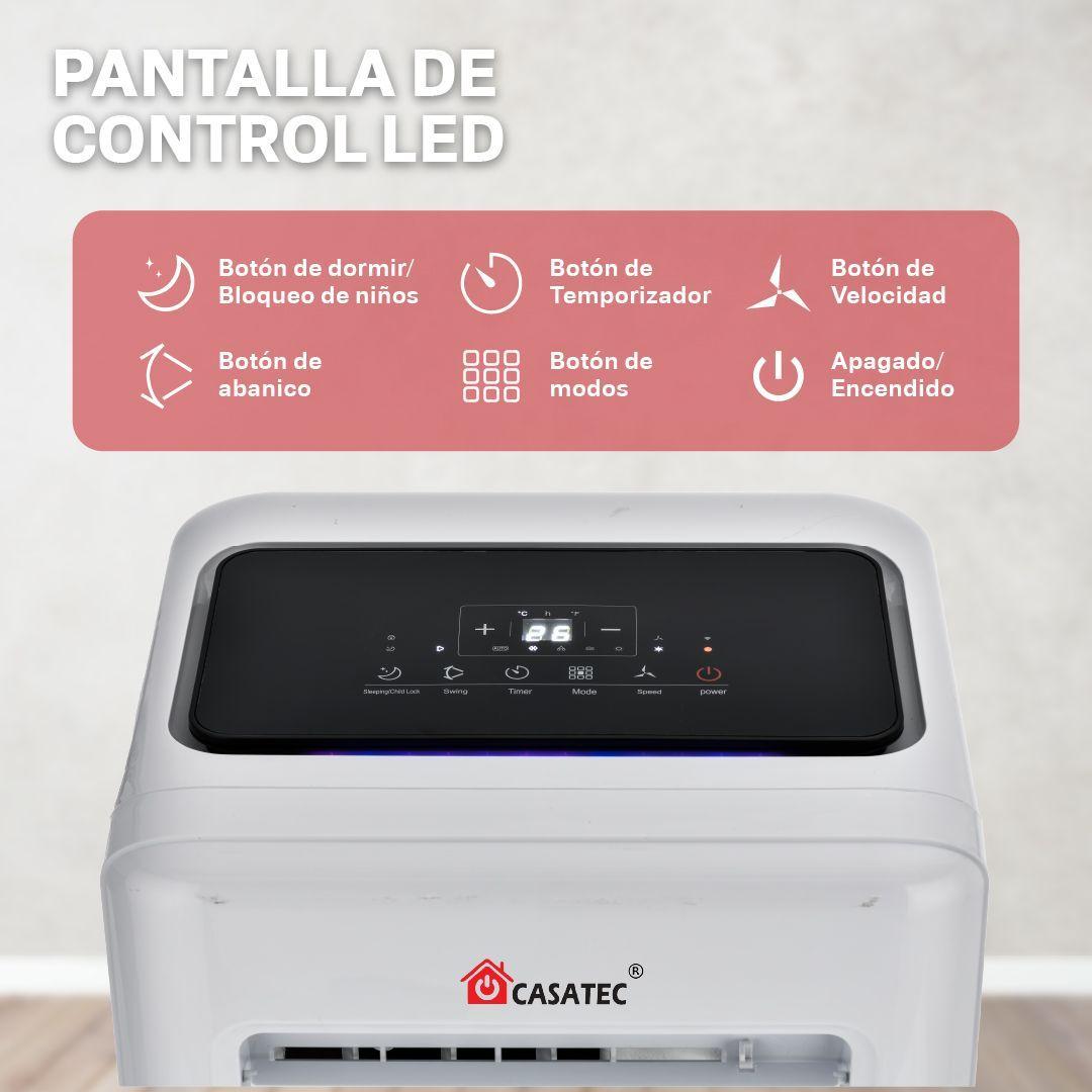 Aire Acondicionado Portátil 9000 BTU WI-FI 4 en 1-4