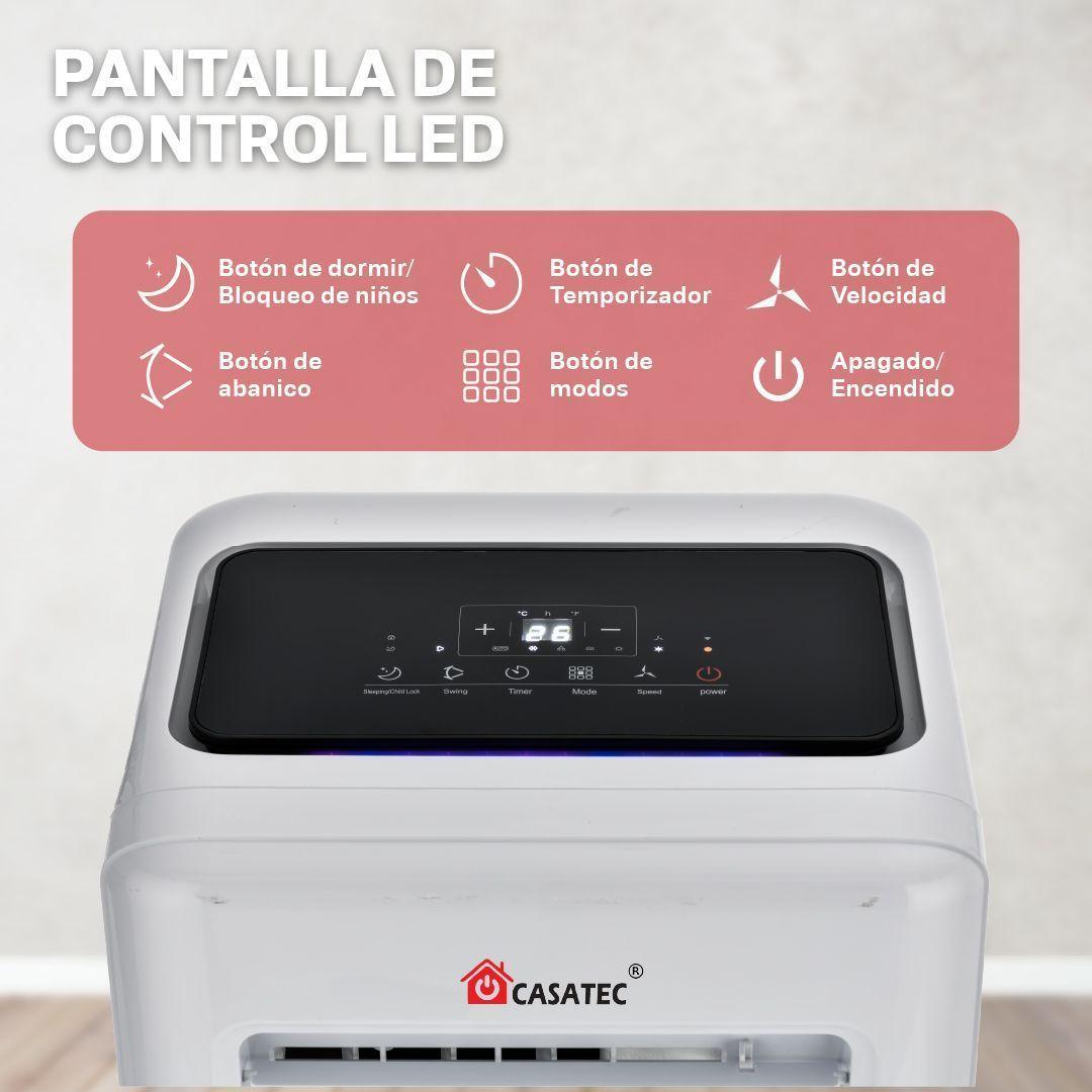 Aire Acondicionado Portátil 9000 BTU WI-FI 4 en 1-4