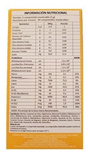 Diavital Probiplus 30 Comprimidos Infantil Frutas Tropicales-1