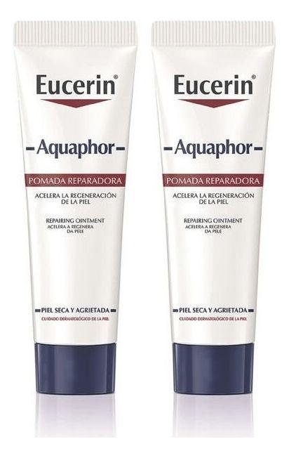 Eucerin Aquaphor Reparadora Pomada 10 Ml. 2 Unidades.-0