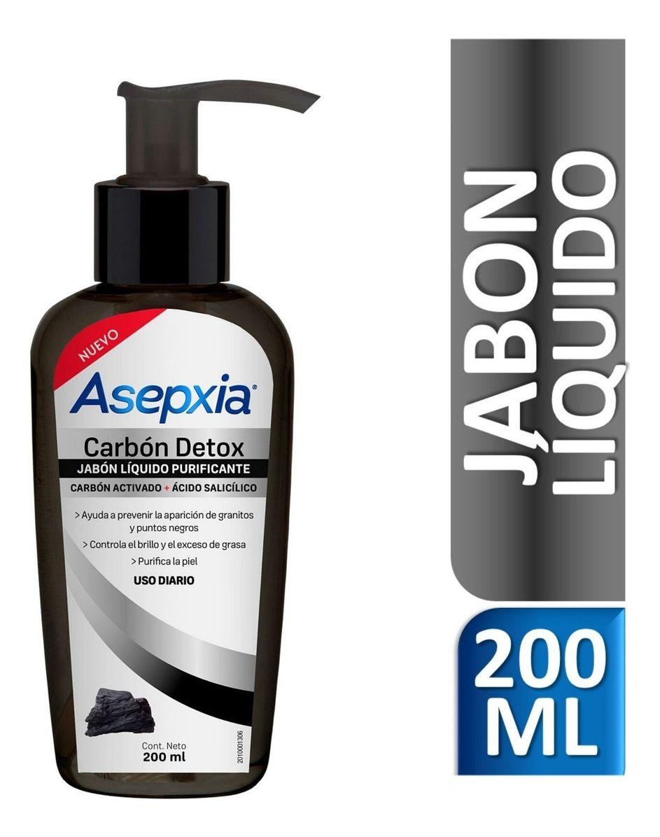 Asepxia Carbón Jabón Líquido Purificante 200 Ml-1
