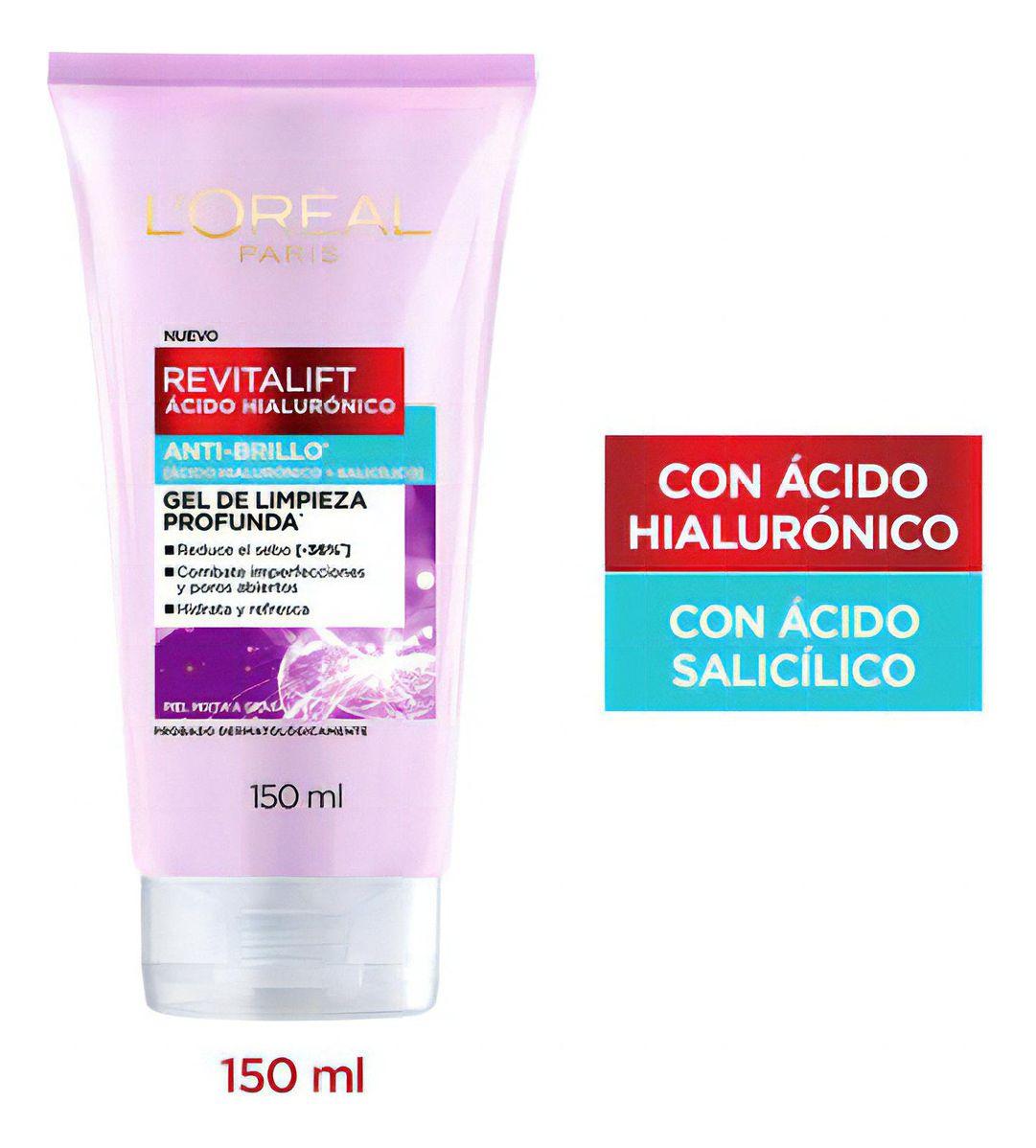 Gel De Limpieza Anti Brillo L Oréal Paris Revitalift X 150ml-1