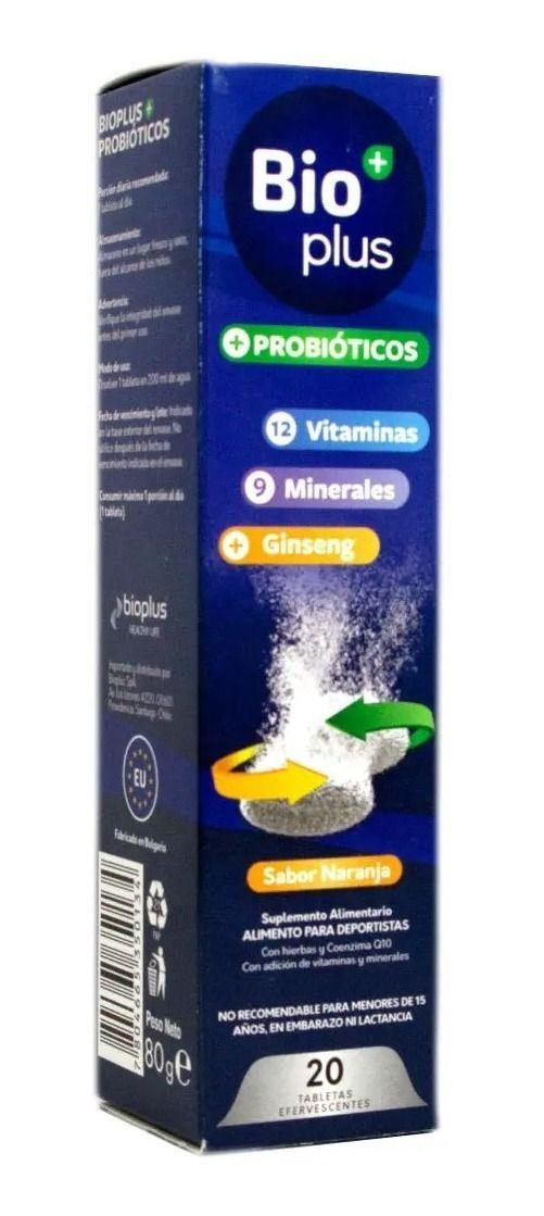 Bioplus Probioticos Multivitaminico Tab Efervescentes X 20-0
