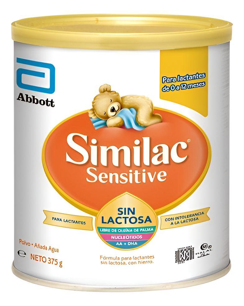 Fórmula En Polvo Similac Sensitive Sin Lactosa 375g - 0-12-0