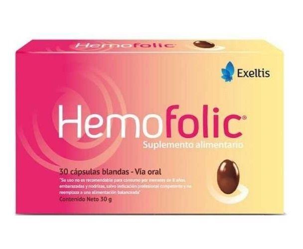 Hemofolic Multivitaminico Hierro + Folico X30cap-0