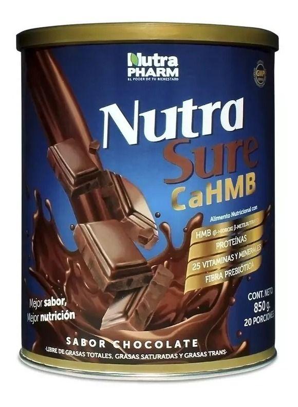 Nutrasure Cahmb Chocolate Pvo X 850 Gr Nutrapharm-0