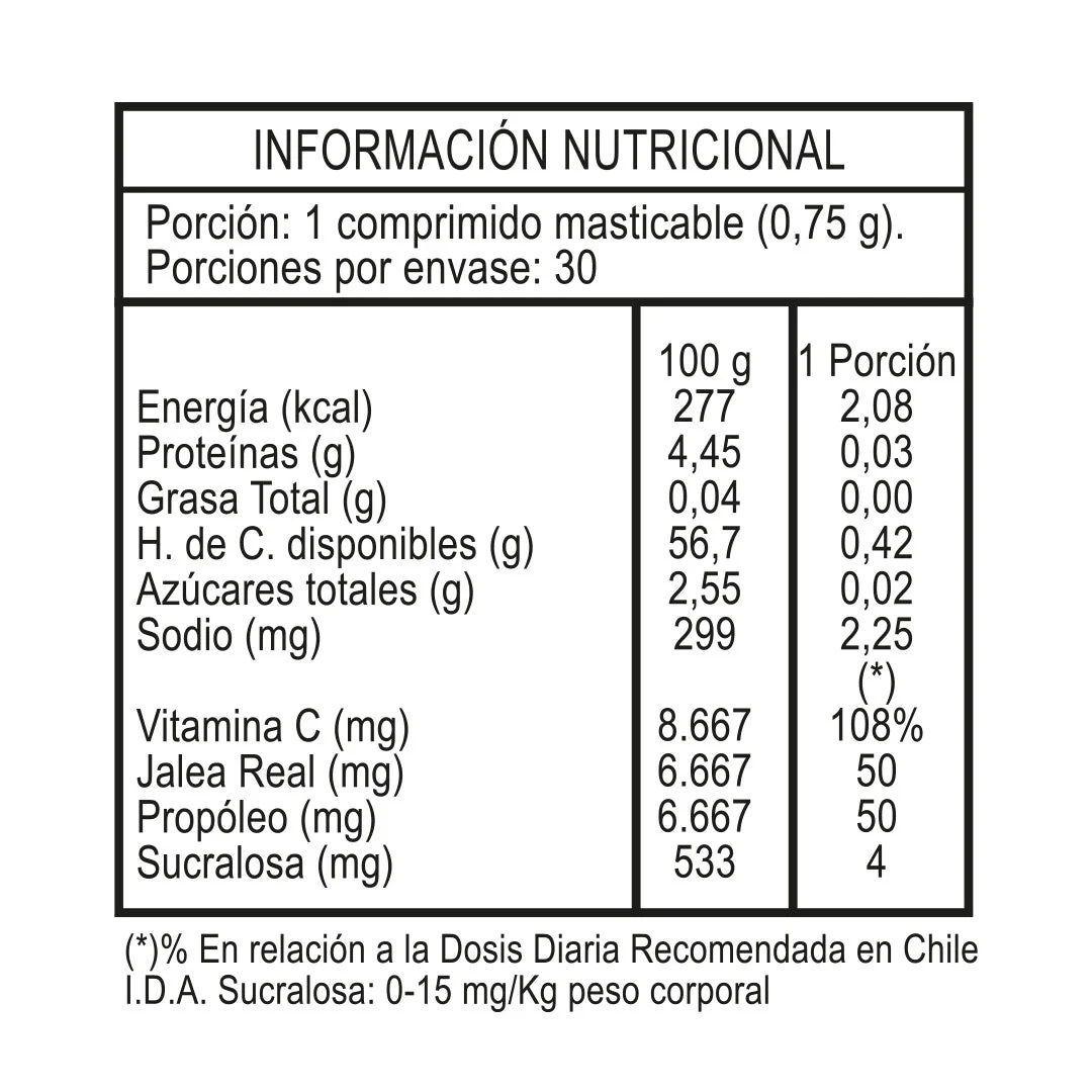 Apivit Propóleo Masticable Infantil 30tabletas-2