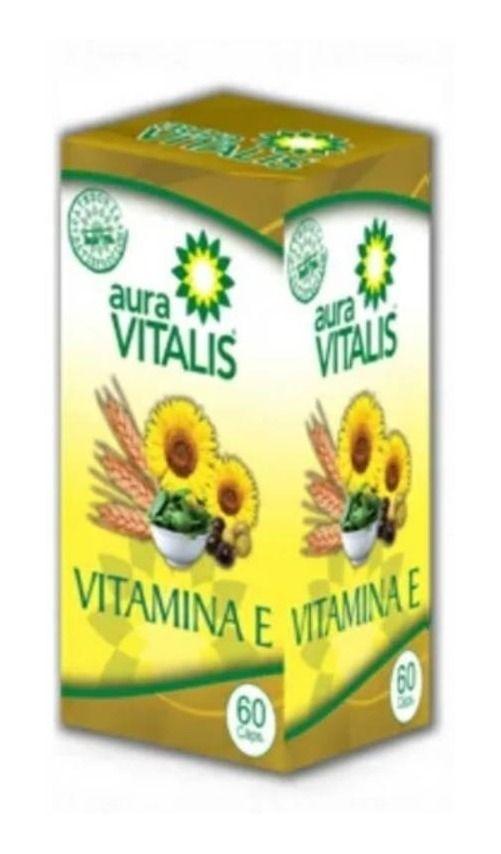 Vitamina E Cápsulas 253 Mg X 60 Auravitalis-0