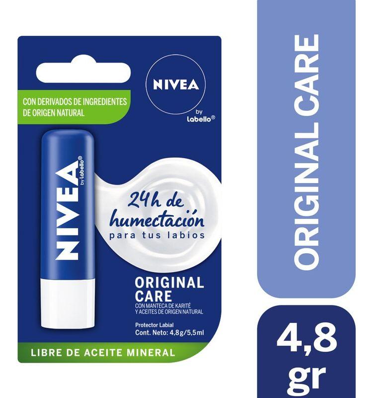 Bálsamo Labial Nivea Original Care 4,8gr-0