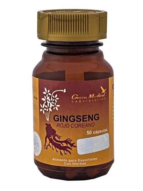 Ginseng Rojo Cápsulas X 50 Green Medical-0