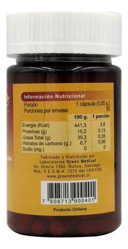 Ginseng Rojo Cápsulas X 50 Green Medical-1