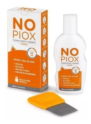 Nopiox Loción Anti Piojos 100 Ml. Con Peine-0