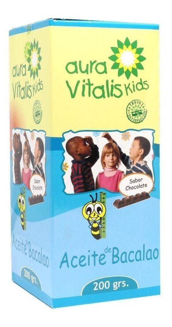 Aceite Higado Bacalao Infantil X 200 Ml Auravitalis-0