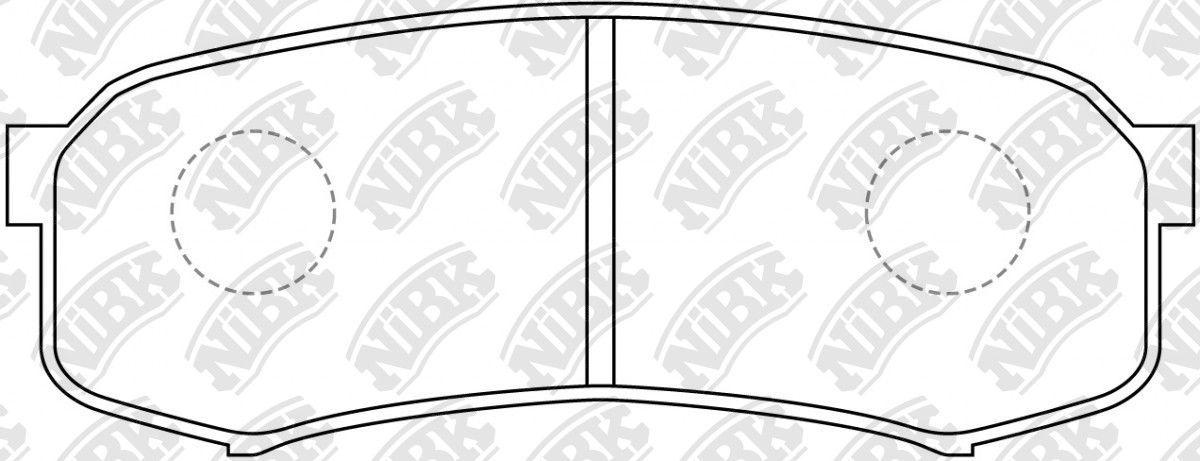 Pastillas De Frenos Traseras Toyota 4 Runner 2007 - 2022-2