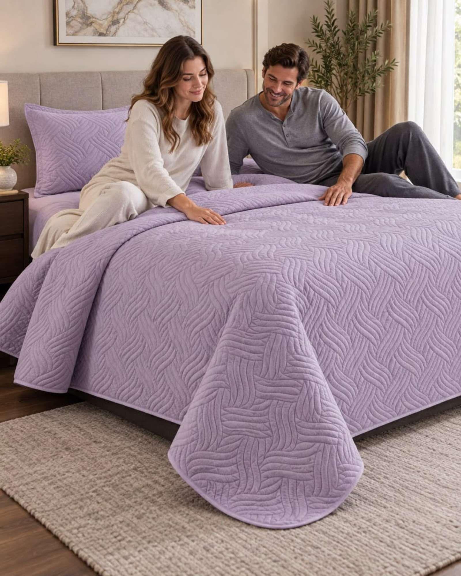 Cubrecama de Verano Plaza y Media Mas Funda De Almohada C18-0