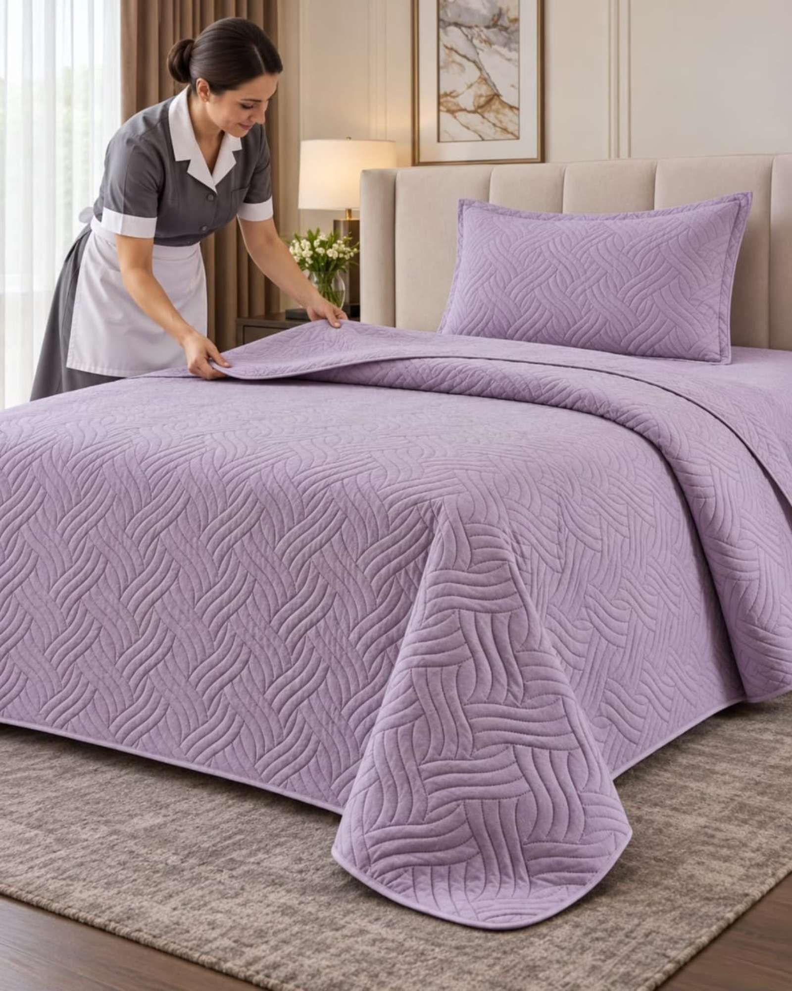 Cubrecama de Verano Plaza y Media Mas Funda De Almohada C18-2