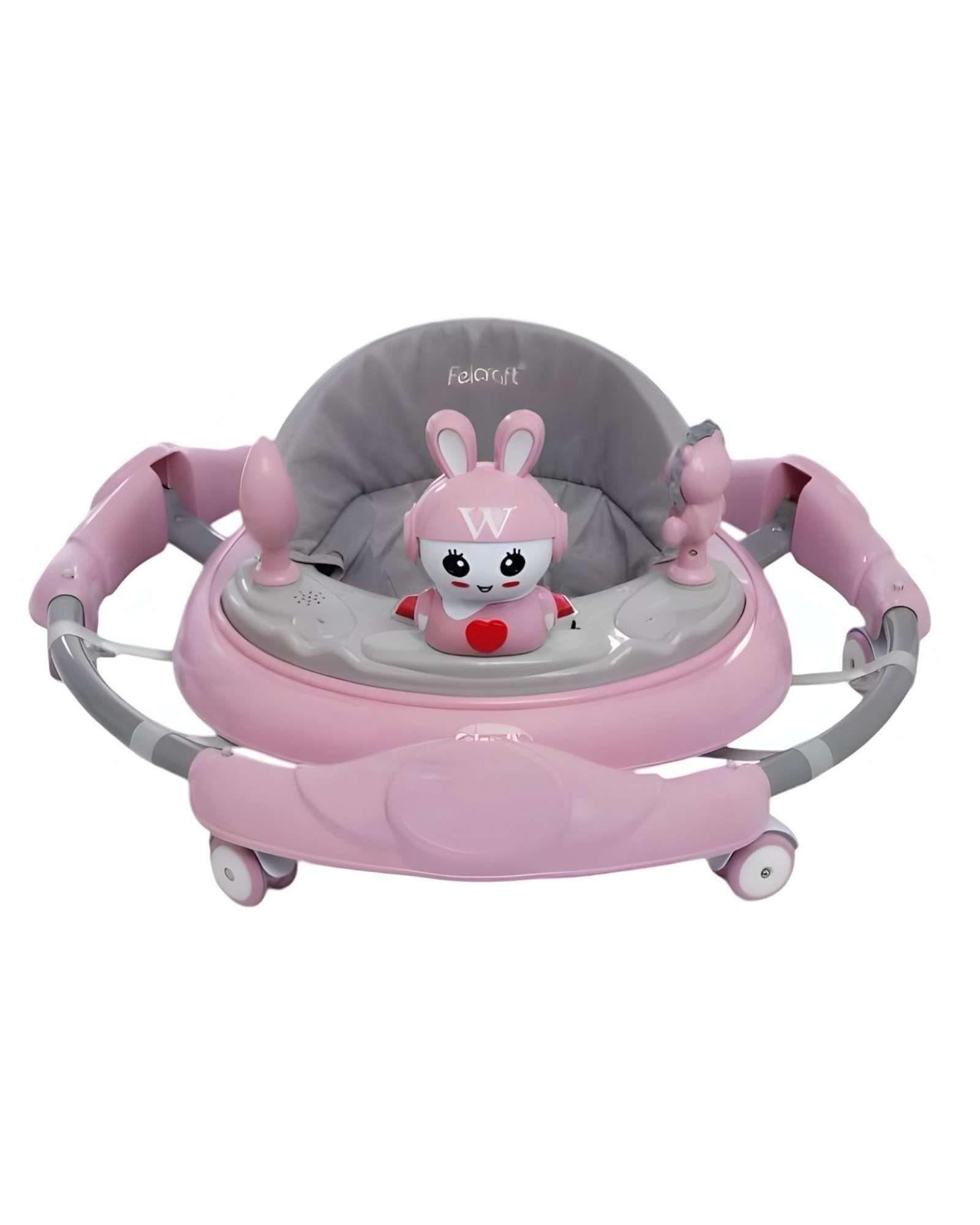 Andador para Bebe con Juegos Interactivos Rosa-3