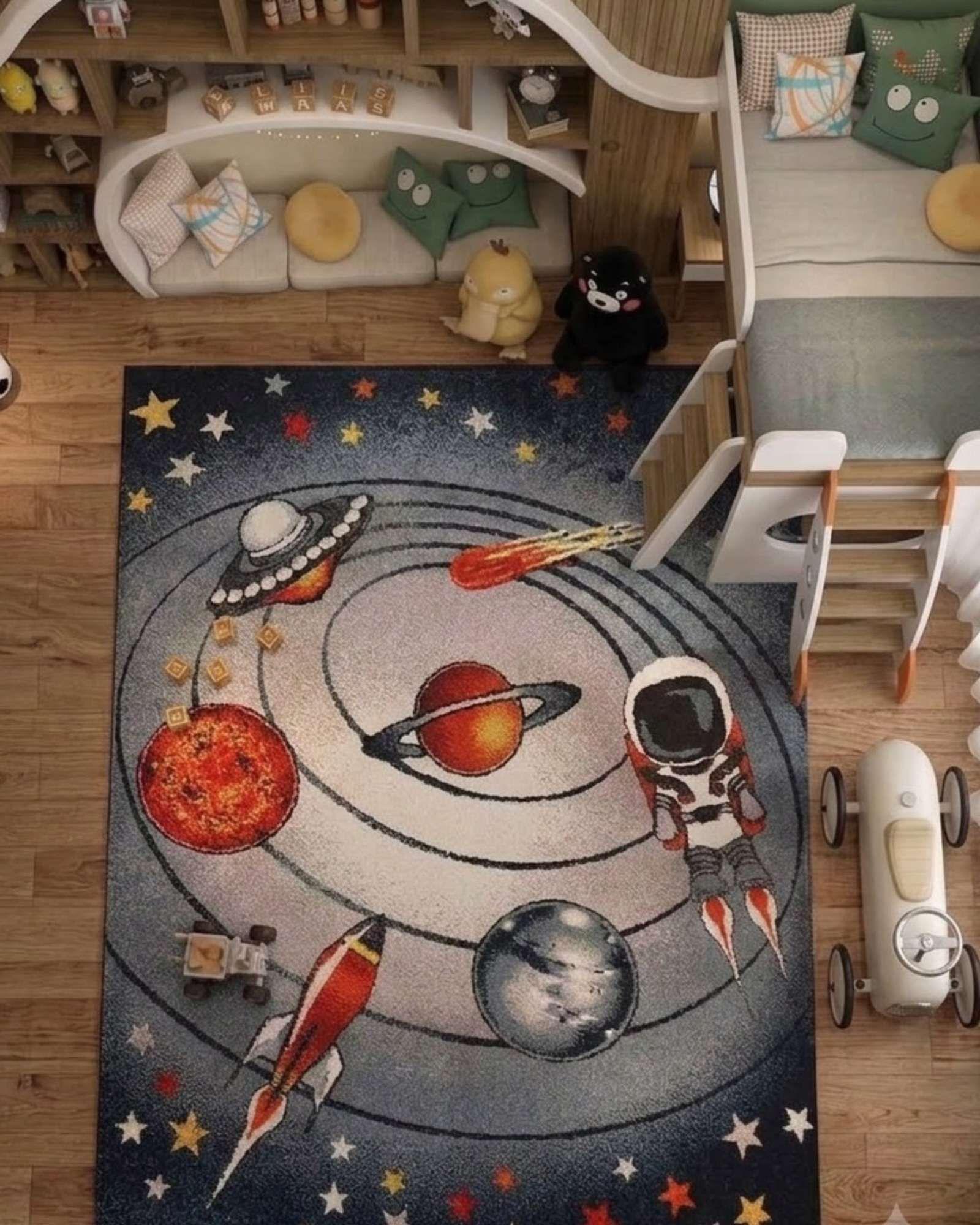 Tapete Infantil 3D Antideslizante 120x180cm Suave y Seguro-2