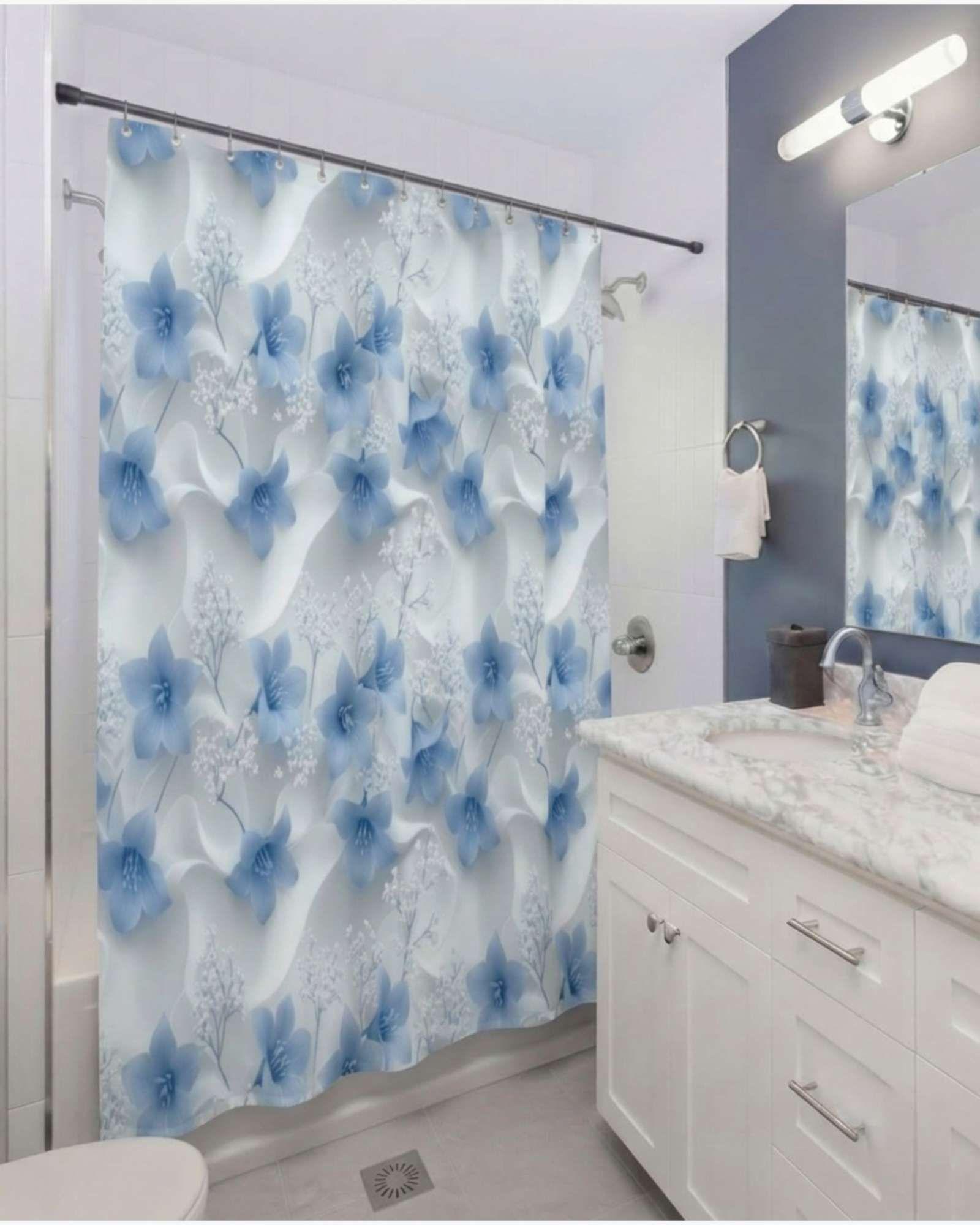 Pack de Cortina De Baño Con Forro Impermeable Surtido.-2