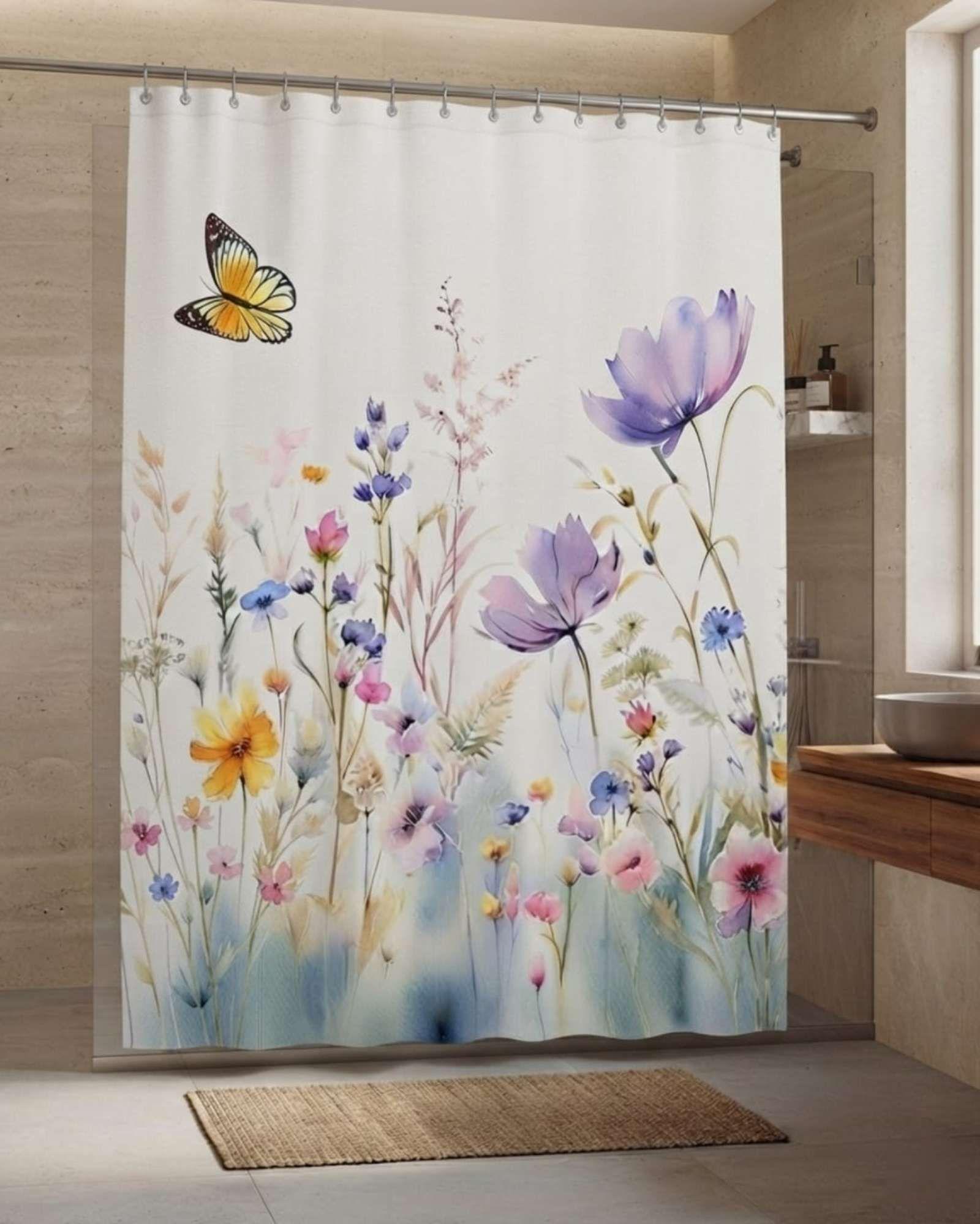 Pack de Cortina De Baño Con Forro Impermeable Surtido.-3