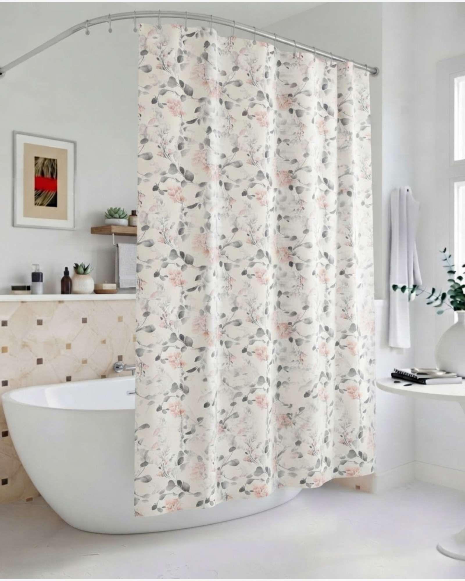 Pack de Cortina De Baño Con Forro Impermeable Surtido.-1
