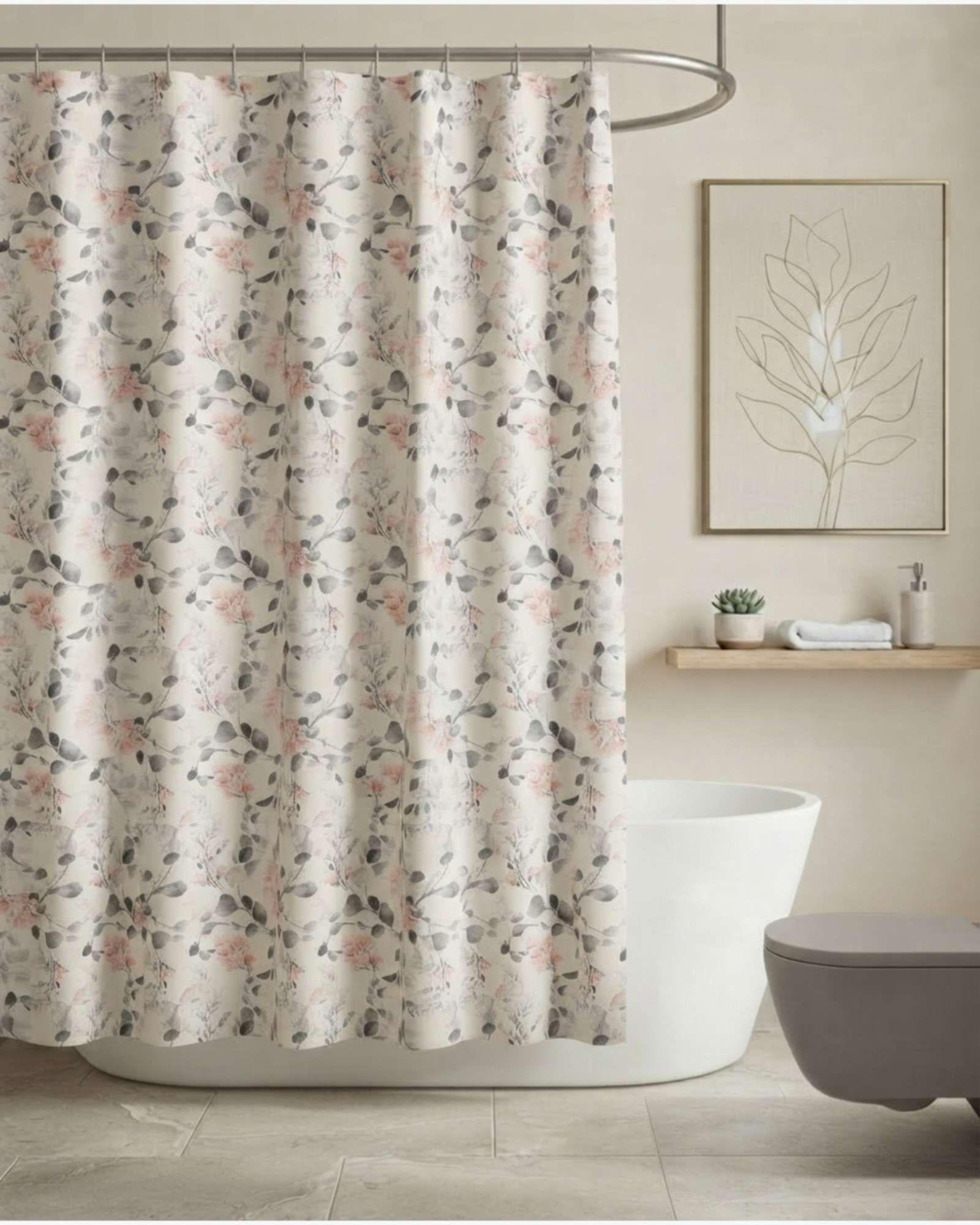 Pack de Cortina De Baño Con Forro Impermeable Surtido.-2