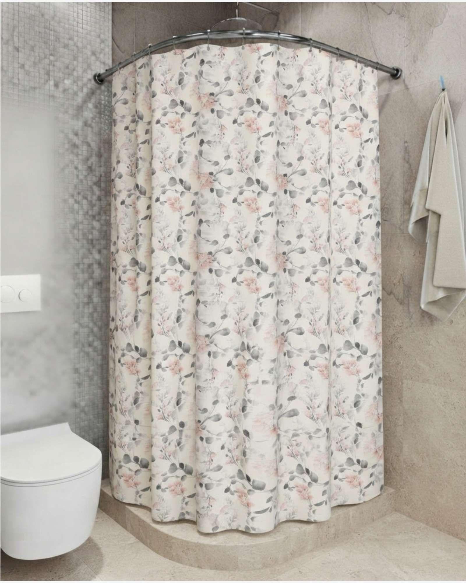 Pack de Cortina De Baño Con Forro Impermeable Surtido.-4