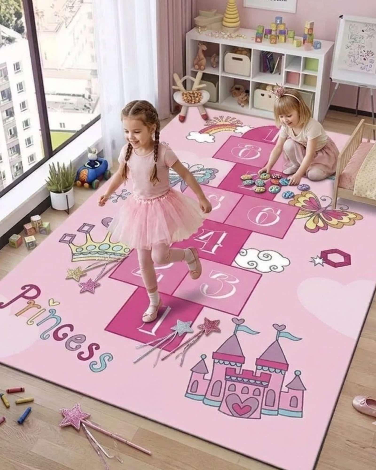 Alfombra Infantil  120x180 cm Diseño 3D para Dormitorio-4