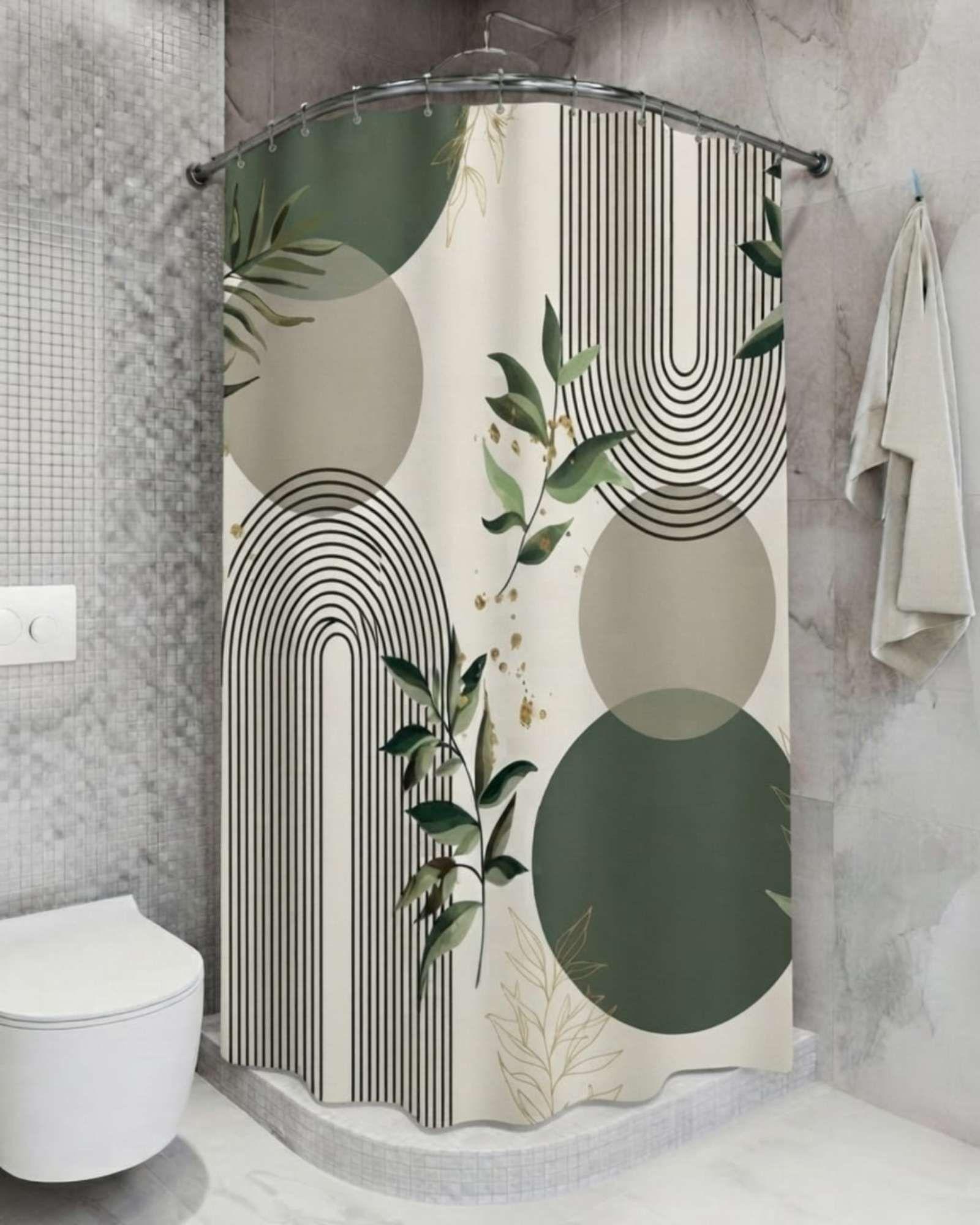 Pack de Cortina De Baño Con Forro Impermeable Surtido.-4