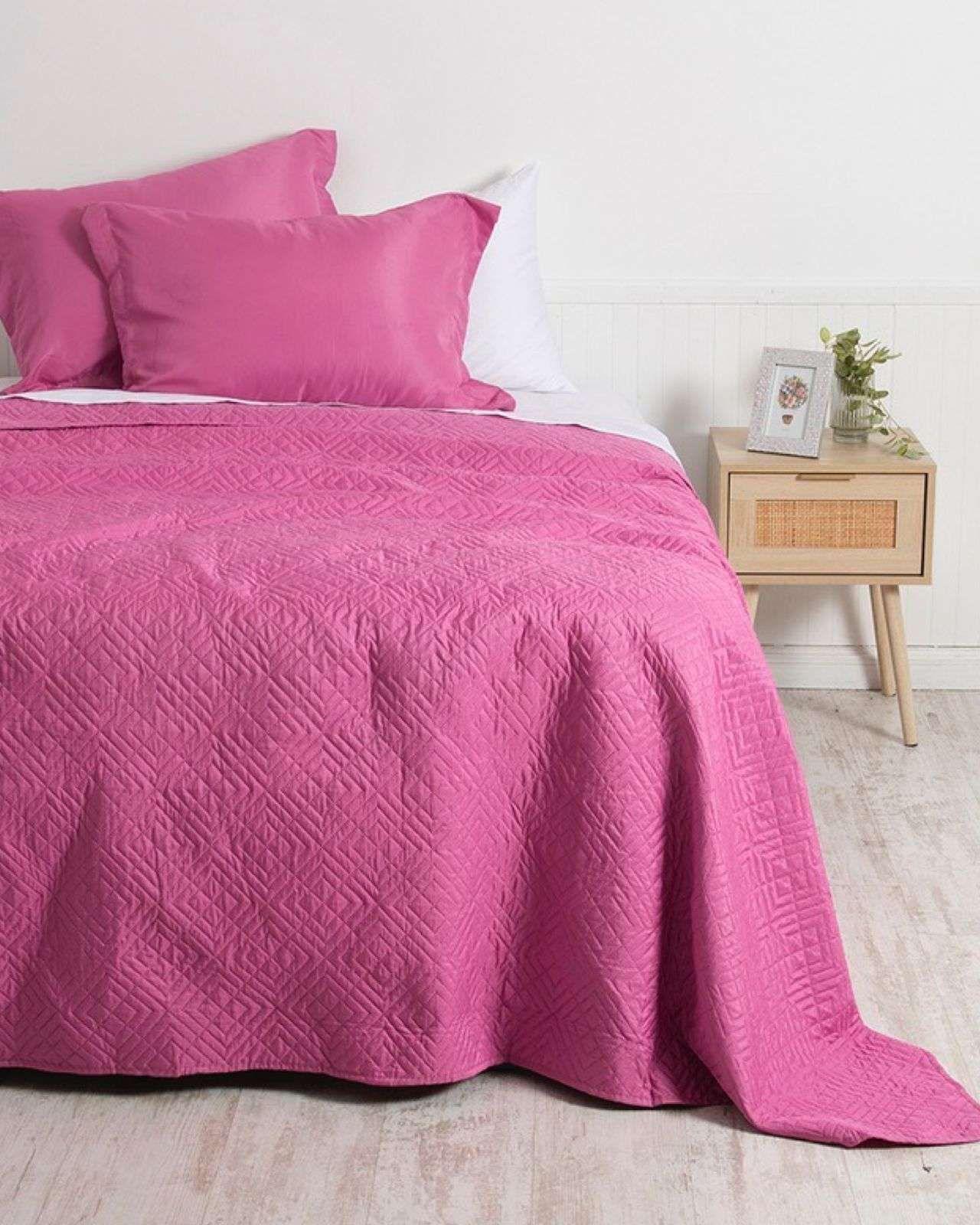 Cubrecama Colcha Quilt Cordoba 2 plazas Mashini M002-2