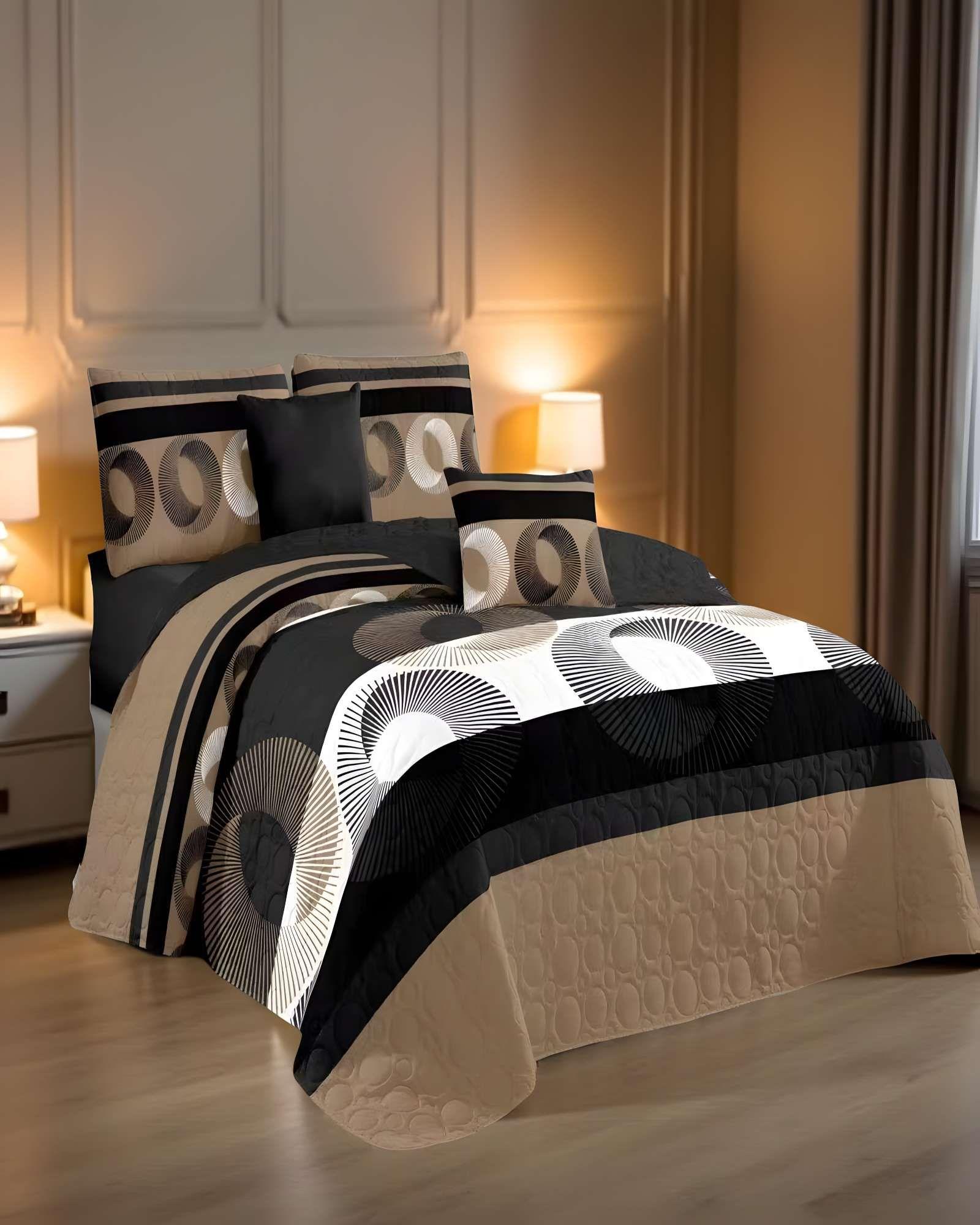 CUBRECAMA CON DISEÑOS ÚNICOS KING 250 X 270 CM P17-3