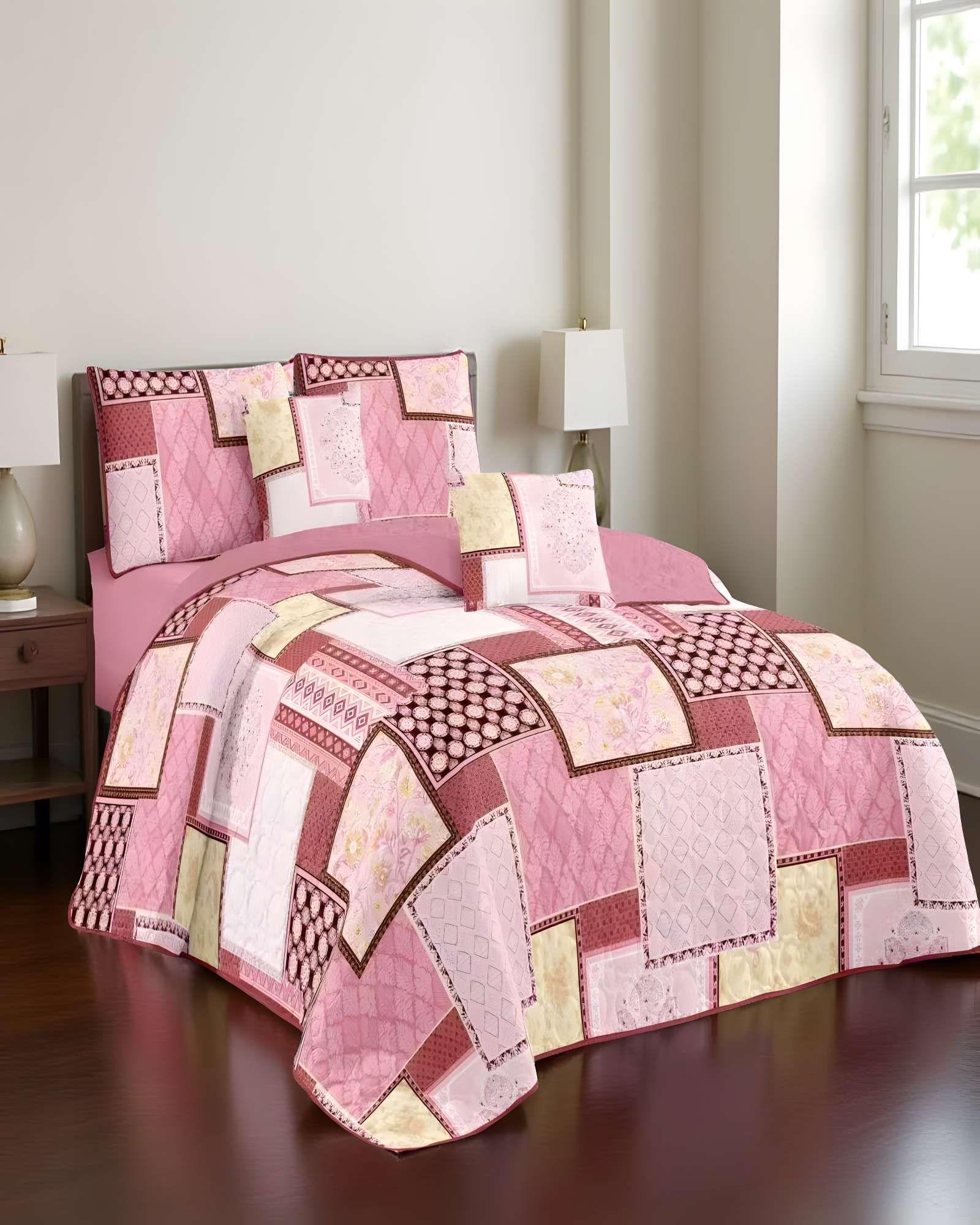 CUBRECAMA CON DISEÑOS ÚNICOS KING 250 X 270 CM P12-3