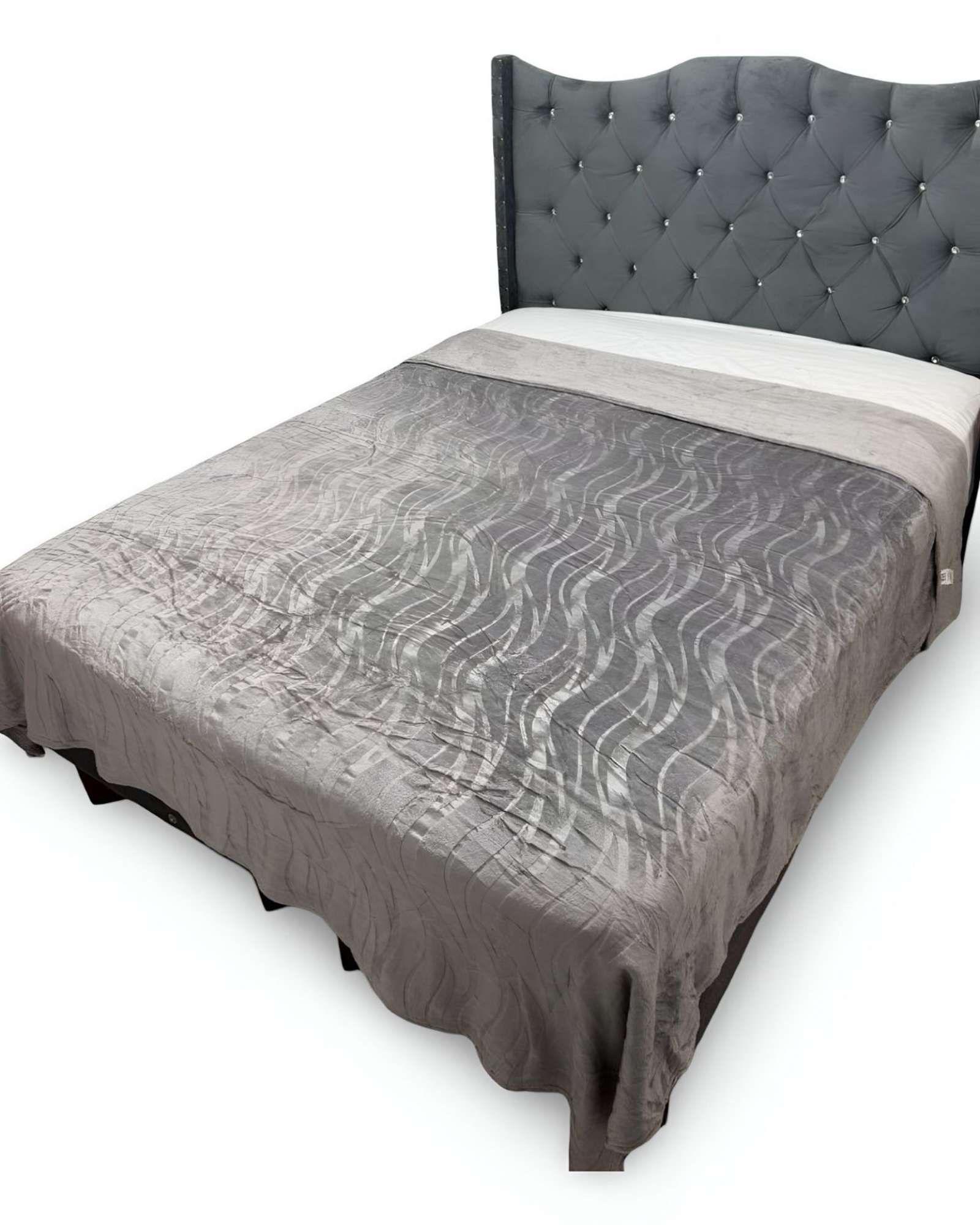 MANTAS FRAZADA DELGADA PLUSH 2 PLAZAS A15-2