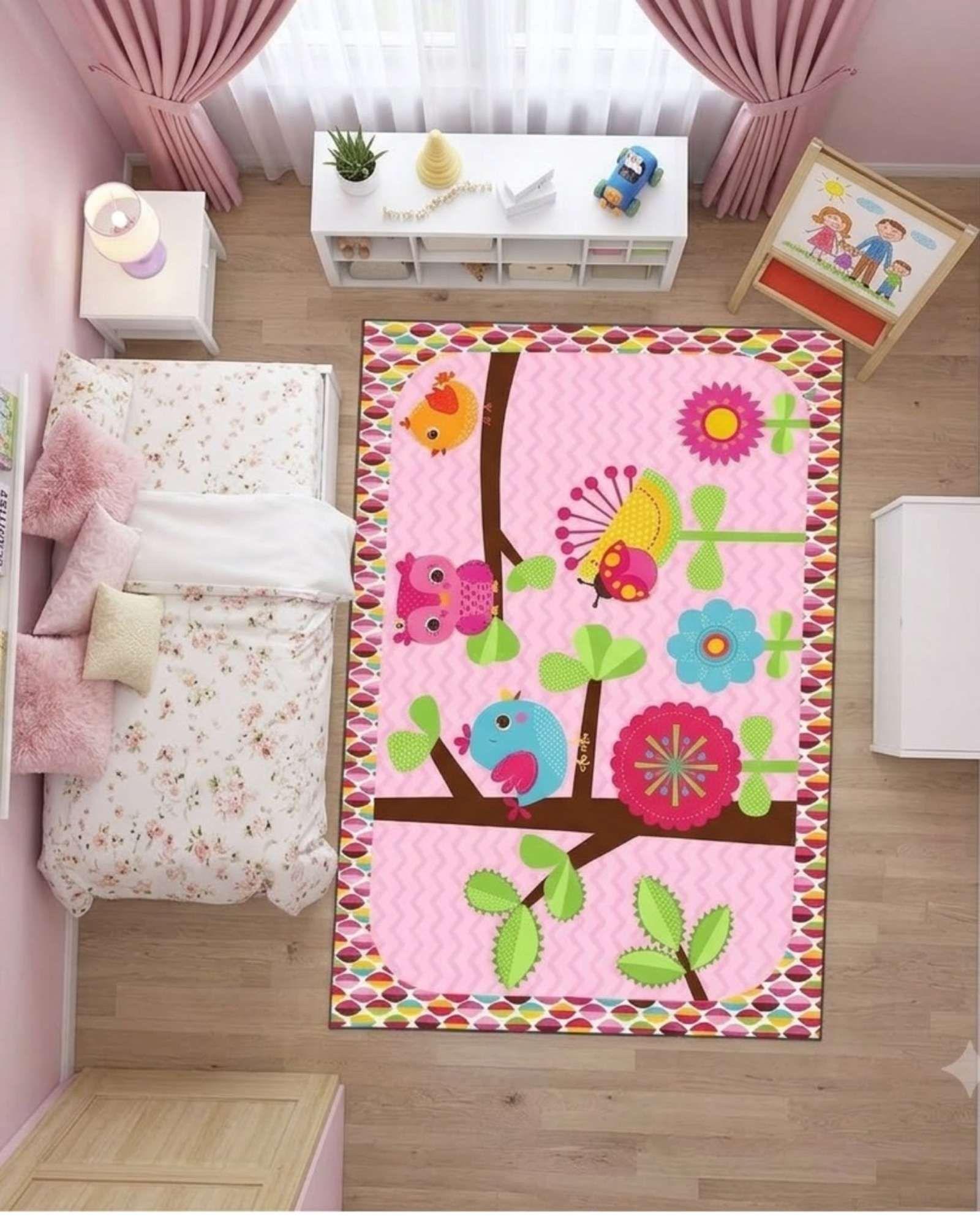 Tapete Infantil 120x180 cm Diseño 3D Moderno Antideslizante-2