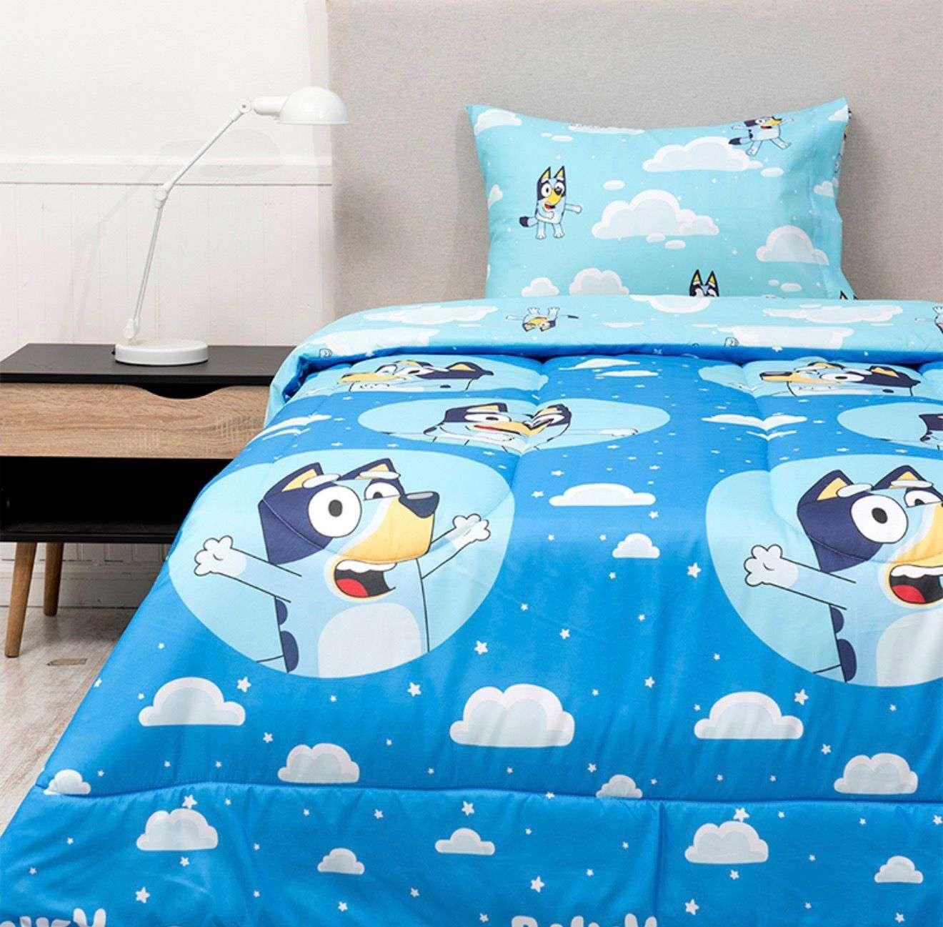 CUBRECAMA NORDICO RELLENO NIÑO NIÑA BLUEY PLAZA Y MEDIA-3