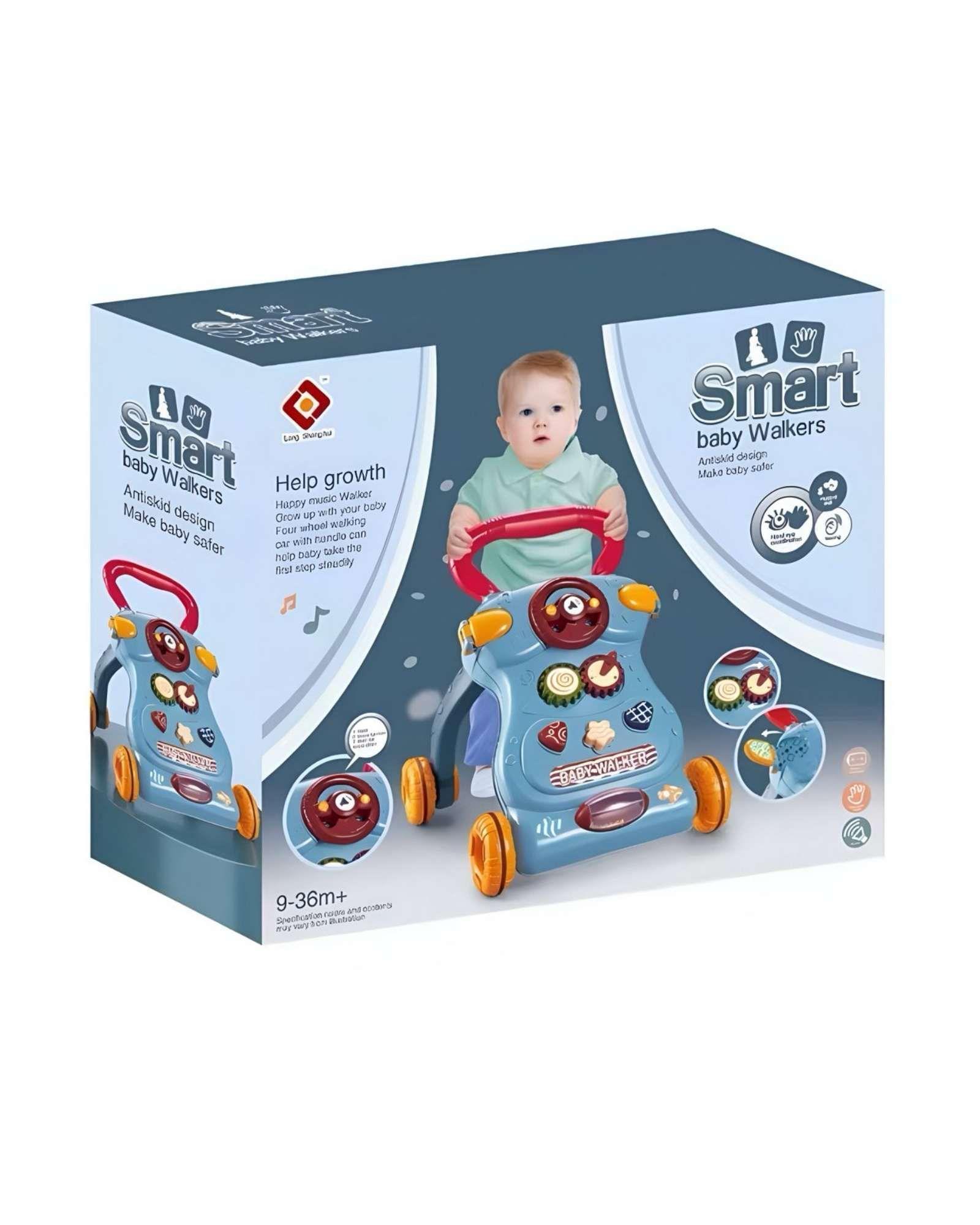 CORREPASILLO ANDADOR INFANTIL MIS PRIMEROS PASOS AZUL-4