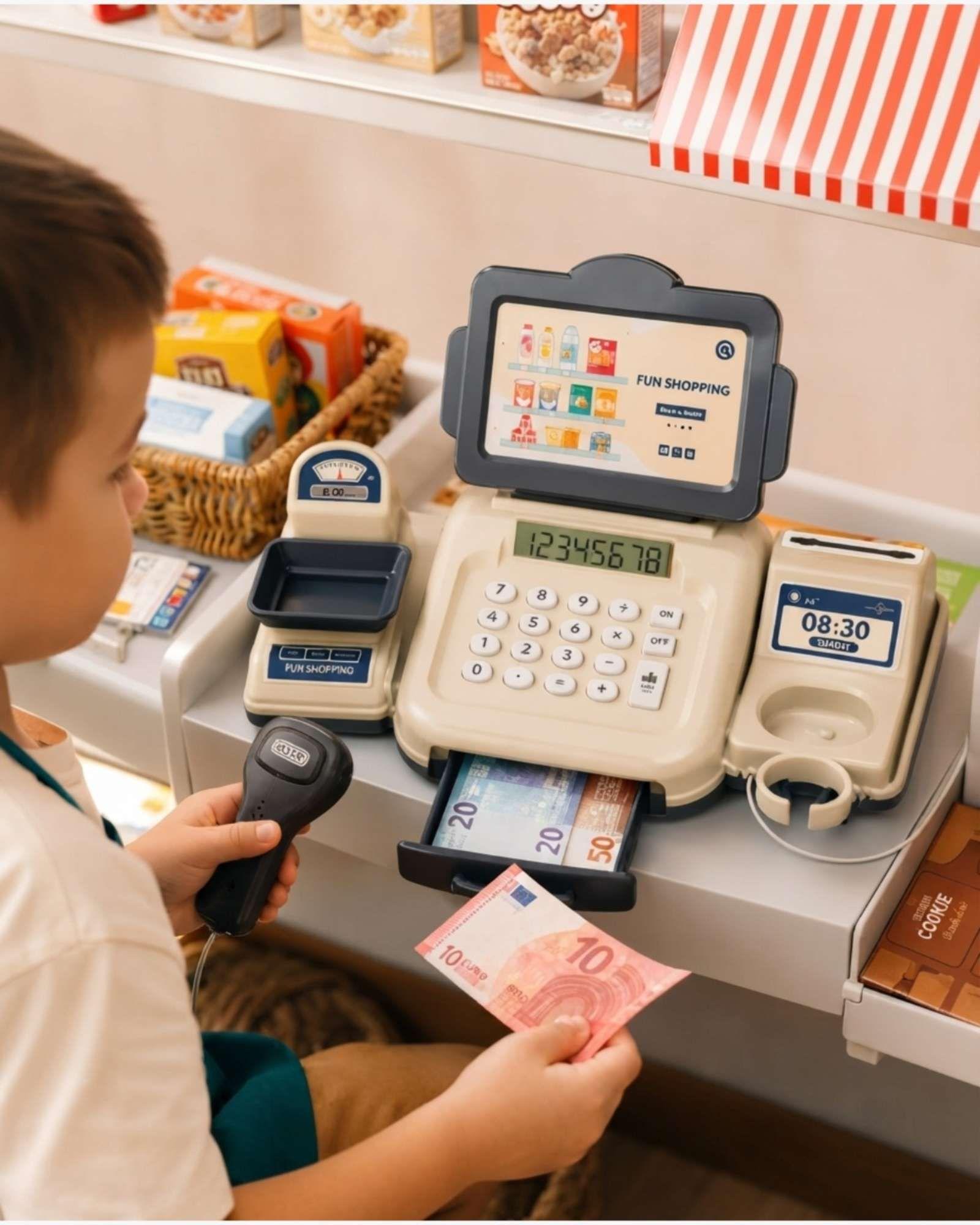 Caja Registradora Interactiva Infantil Supermercado.-2