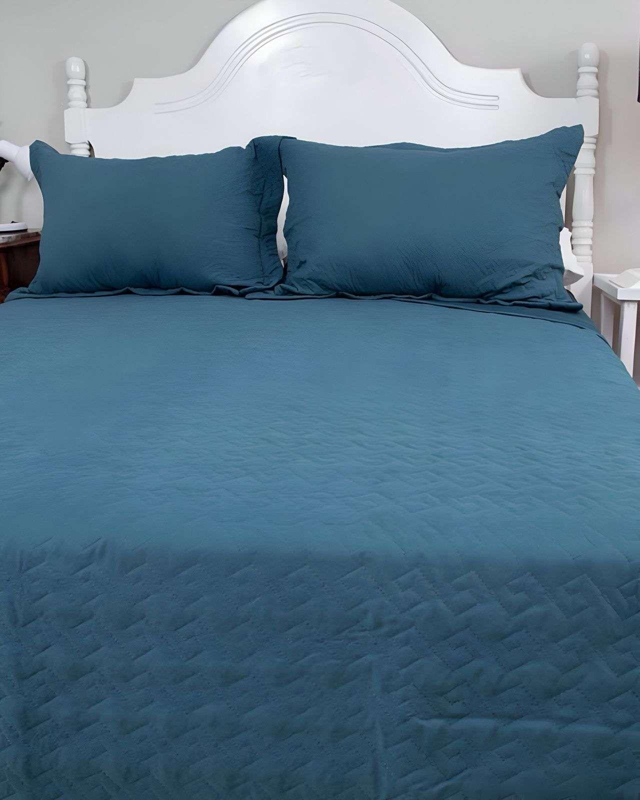 Quilt Cubrecama MAS 1 ALMOHADA DE REGALO plaza y media Doral B18-3