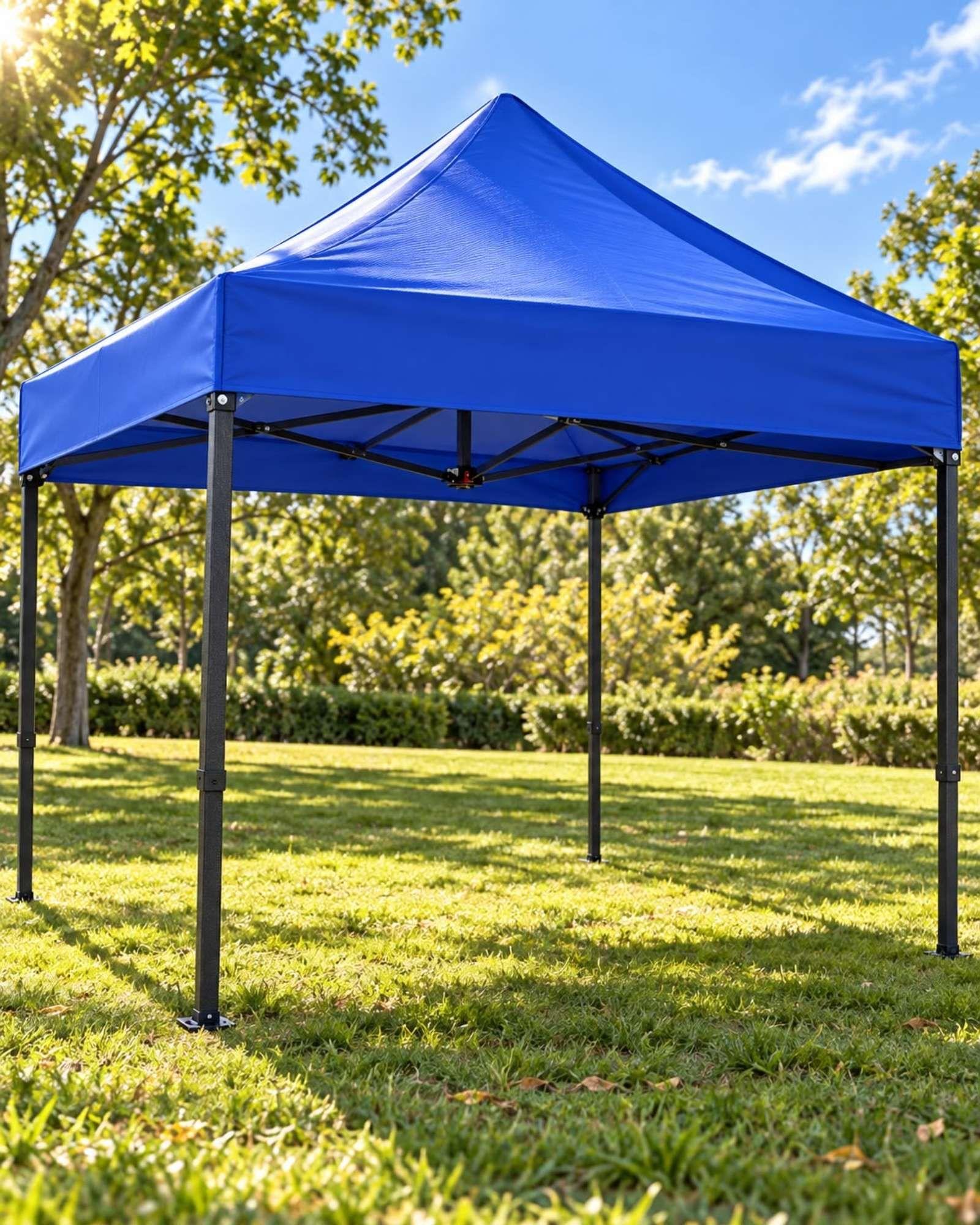 Lona de Repuesto para Toldo Exterior Azul 3 × 3 m-2
