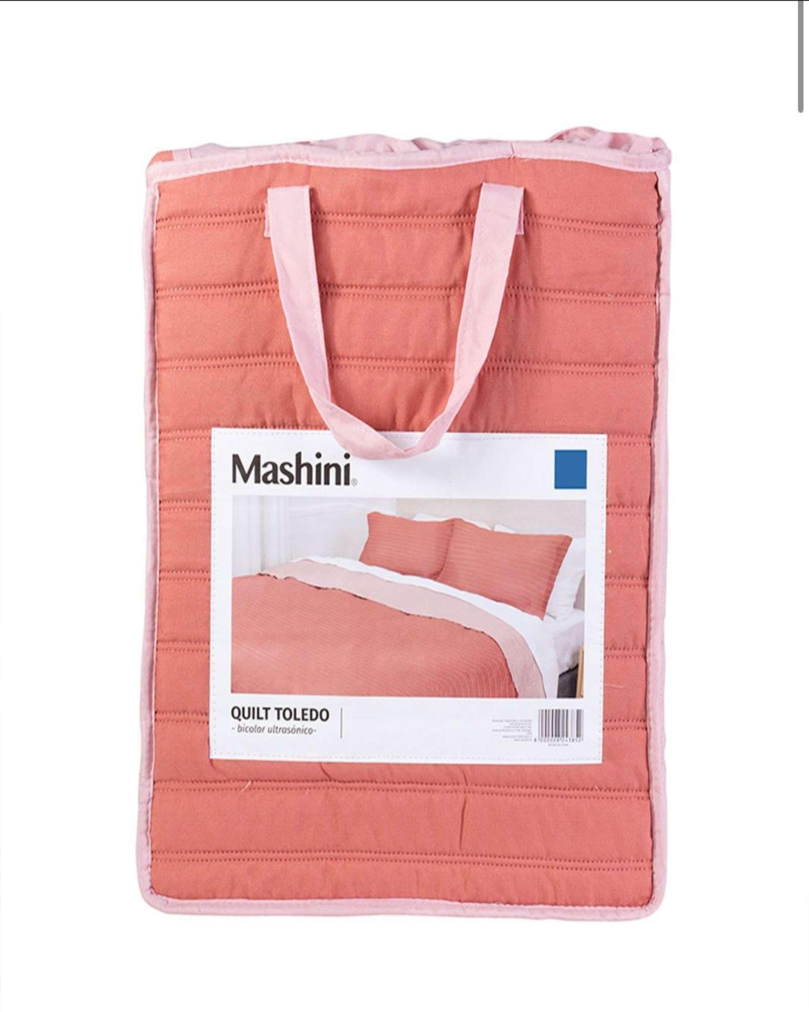 Cubrecama Colcha Quilt Toledo plaza y media Mashini M02-3