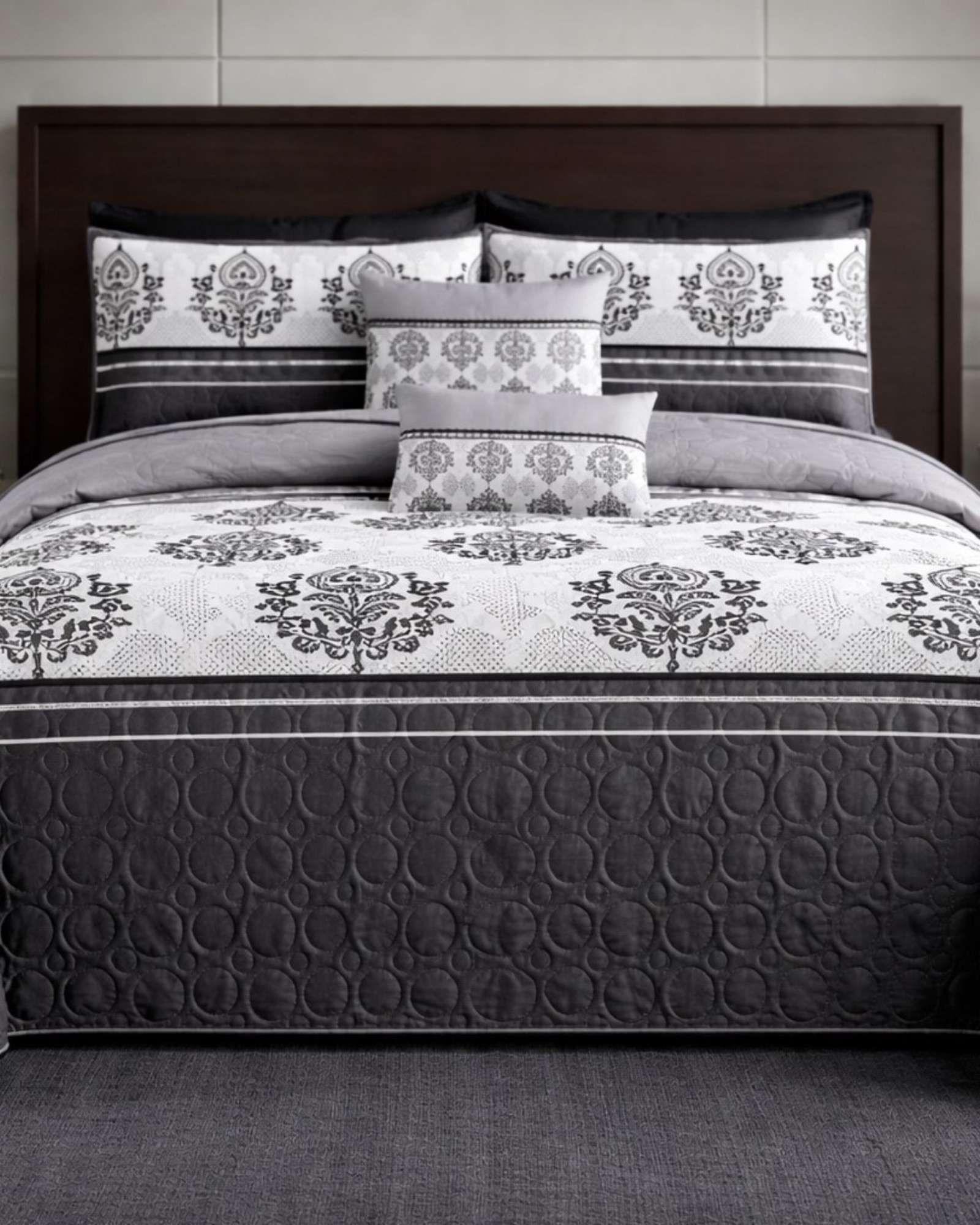 SABANA CON CUBRECAMA DE VERANO 2 PLAZAS + 2 ALMOHADAS s36-2