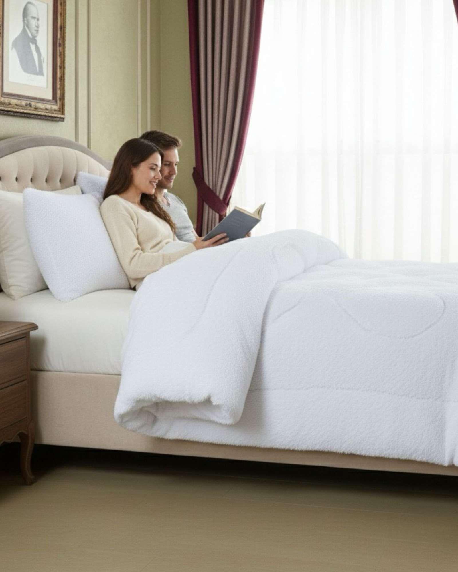 Cubrecama Otoño Invierno Chiporro Peludo Premium 2 Plazas  A77-0