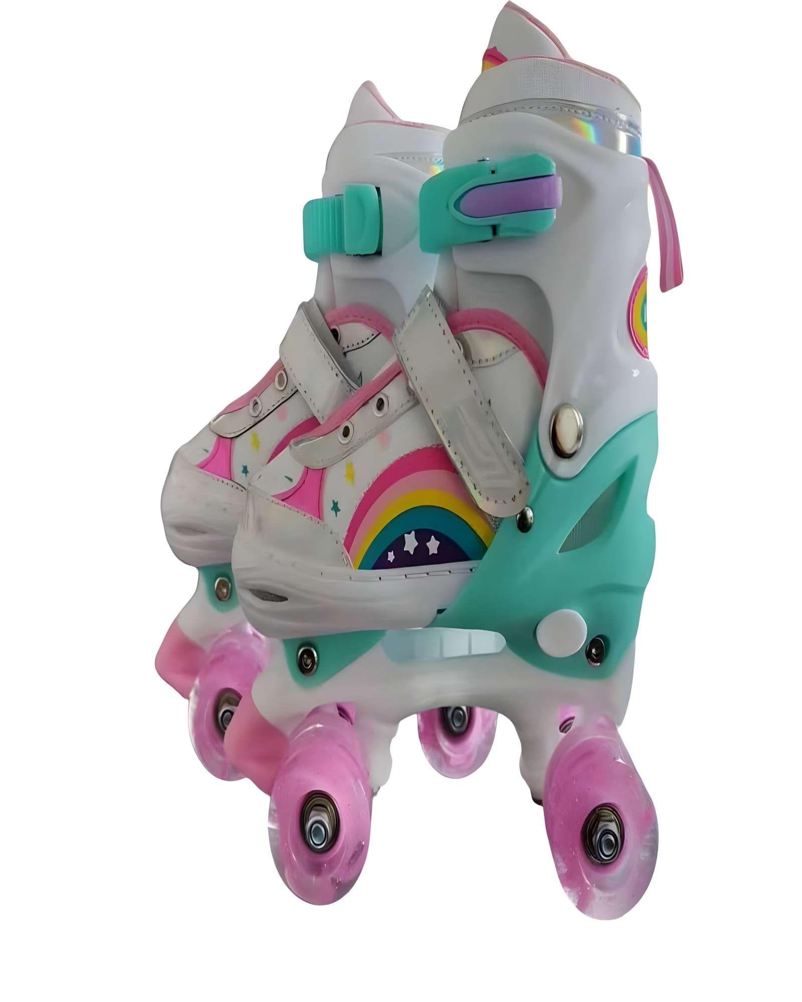 PATIN 4 RUEDAS CON LUCES Y KIT TALLA S 31-34 A8-0