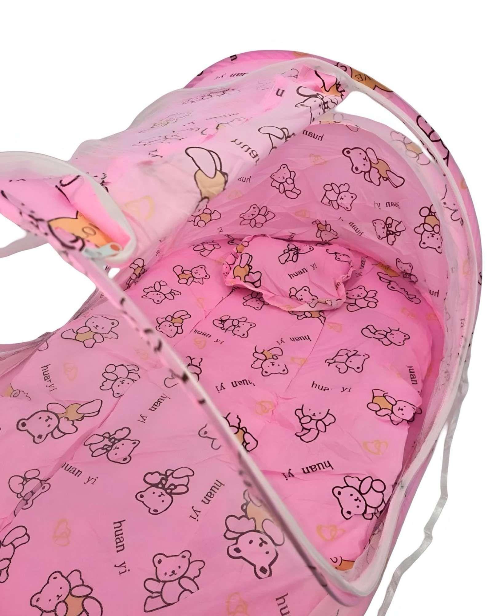 Mosquitero para bebé plegable portátil niña-2